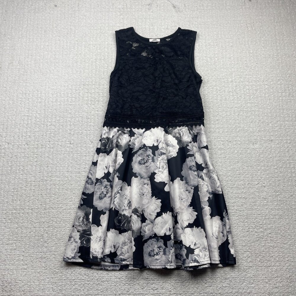 Ardene Lace Summer Dress Sz L Fairy Whimsical Floral Dark Romance Goth Witchy
